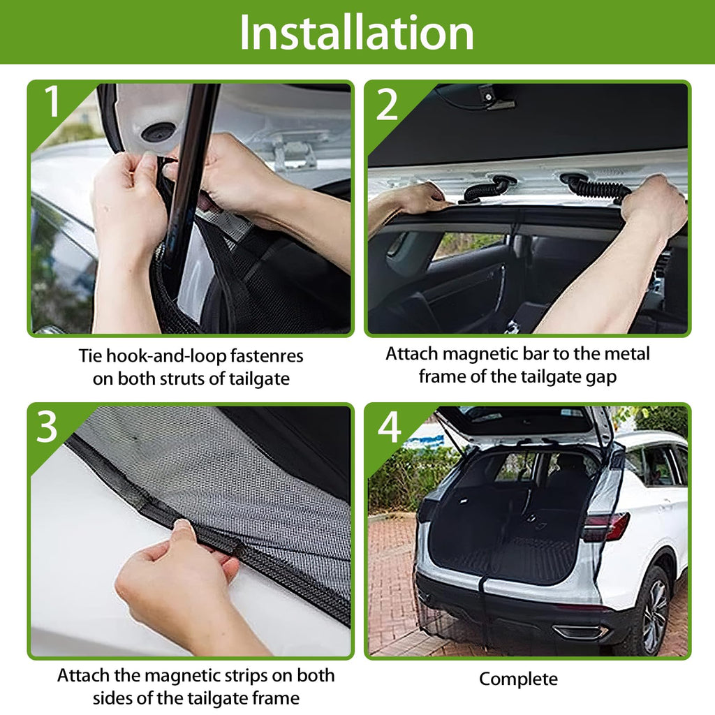 Kofferraumabdeckung Sonnenschutz,180×150cm Heckklappe Flügeltür Kofferraumabdeckung,Auto Heckklappe Moskitonetz,Sonnenschutz Gardinen Vorhang,für Dach Caravan Camper Van Camping